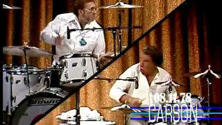 Buddy Rich and Ed Shaughnessy Play Drums on "The Tonight Show Starring Johnny Carson" - 1978