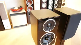 Wharfedale Diamond 11.0 | Altavoces Negro Blanco Nogal