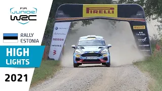 FIA Junior WRC - Friday Highlights - Rally Estonia 2021