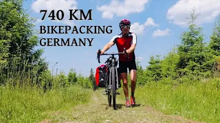 Bikepacking quer durch Deutschland! West nach Ost über Brocken + Fichtelberg! #gravelbike #radreise