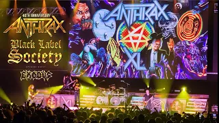 Anthrax 40th Anniversary Tour Live 2023 Tech Port Arena San Antonio