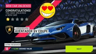 Asphalt 9 - Unlocking Lamborghini Aventador SV Coupe 😉 & a Test Drive