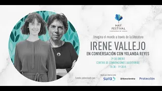 Irene Vallejo en conversación con Yolanda Reyes