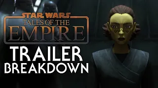 Star Wars: Tales of the Empire Trailer Breakdown and Thoughts