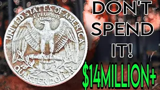 5 Extremely Rare Washington Quarter Dollar Coins If You Own these coins, You Are A Millionaire!