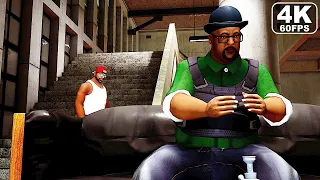 GTA SAN ANDREAS REMASTERED All Cutscenes Full Movie (4K 60FPS)