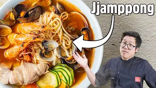 Jjamppong - A Spicy Korean Seafood Noodle Soup Bursting with Flavour