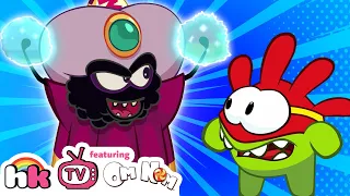 HooplaKidz TV - Om Nom Stories S4 Ep4: Spooky Witch vs Om Nom | Cartoons for Children