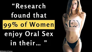 Research found that 99% of Women enjoy 0ral $ex in Their… | Psychology Facts About Girls, Love