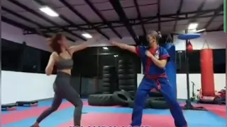 Fight Scene Training of Liezel Lopez
