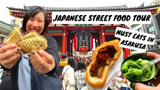Japanese street food tour in Tokyo | Where to eat in Asakusa, Tokyo