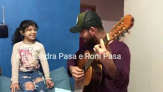 Pai e filha Cantando Roni Pasa e Alessandra Pasa Velha porteira