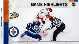 Ducks @ Jets 12/4 | NHL Highlights 2022