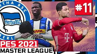 MUNICH MADNESS! PES 2021 Hertha Berlin Master League w/ Mods | FUMA | Legend Difficulty - #11