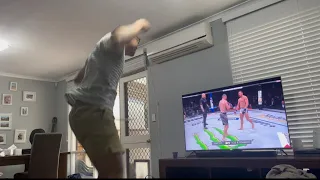 Fan Reaction to Chandler Vs Gaethje UFC 268