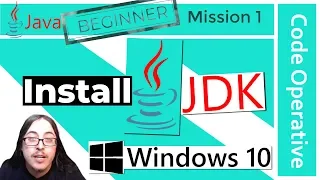 01 Install JDK Windows | Java Beginner Series | Code Operative