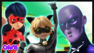 LADYBUG E CAT NOIR DERROTAM GABRIEL AGRESTE (JUBILATION) | MIRACULOUS 5ª TEMPORADA | Mundo Gloob