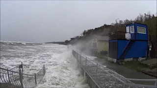 Шторм в Балтийском море