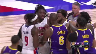 Isaiah Stewart Versus The Los Angeles Lakers