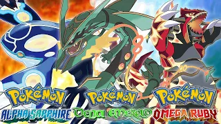 Pokémon Omega Ruby, Alpha Sapphire & Delta Emerald - Full Games Walkthrough (Full Hoenn Remakes)