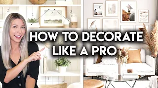 8 HOME DECOR STYLING TIPS | DESIGN HACKS YOU SHOULD KNOW