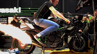 kawasaki h2r - FULL DYNO TEST RUN !!