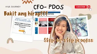 VISA JOURNEY | Ep. 4: the SEMINAR | CFO- PDOS 2023 pure online | digital certificate