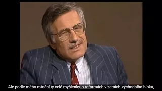 Václav Klaus v ORF 12.11.1989-pět dní před událostmi na Národní třídě