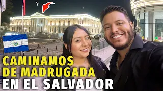 ⚠️CAMINAMOS de MADRUGADA en EL SALVADOR 🔥 ¿Es SEGURO o es MENTIRA?