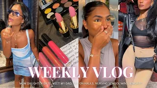 WEEKLY VLOG  ♡ (MOM DAUGHTER DATE, TRY ON HAULS, MAKEUP REVIEW, CONTENT CREATION, IM A NURSE?? +)