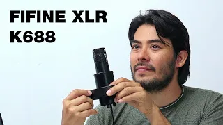 Revisión completa del #fifinemicrophone K688 xlr y usb