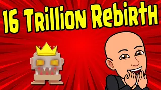 16 Trillion Rebirth!!! | Pro to Noob to Pro | Giant Simulator | Roblox