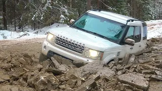 Такого не ожидал никто! Jeep, Land Rover, Нива и Уаз против толстого льда Где предел внедорожников?