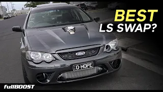 LS swapping a Ford XR6 turbo! | fullBOOST