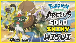 Pokémon Legends Arceus But I Can Only Use SHINY HISUI Pokémon!? | Gran Autor.