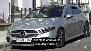 Navigate with Mercedes-Benz - what3words How to series