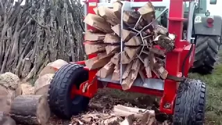 Technics for cutting wood.  Техника для рубки дров. Калым дрова без напряга.