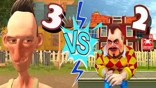 Angry Neighbor Mod APK vs Dark Riddle 2 Halloween : Gameplay Walkthrough