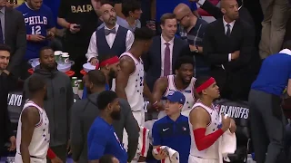 Jimmy Butler Kept Yelling At Joel Embiid To Shoot The Ball In Game 3 | Mic'd Up