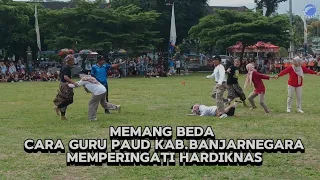 VIRAL : MEMANG BEDA CARA GURU PAUD BANJARNEGARA PERINGATI HARDIKNAS