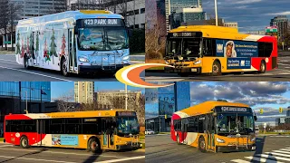 Fairfax Connector Bus Compilation at Tysons Corner