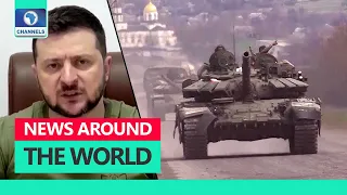 Zelensky  Moscow Readying Troop For Eastern Battle  | Around The World In 5