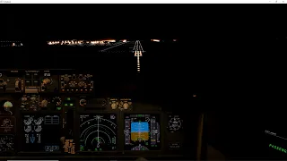 Butter landing in Boryspil B737-800 UR-PSN #flyhomebutter