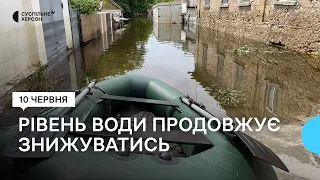 Підтоплення у Херсоні: п’ята доба після підриву російськими військовими Каховської ГЕС