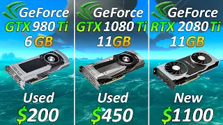 GTX 980 Ti vs GTX 1080 Ti vs RTX 2080 Ti - Test in 2020 | 10 Games 1440p