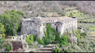 IL CASTELLO DI BALSORANO uno dei più FAMOSI del CINEMA ITALIANO