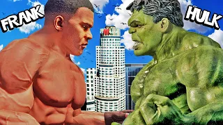 SUPER BUFF FRANKLIN vs HULK In GTA 5 (Super Strength)