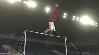 Asher Hong - High Bar - 2023 Winter Cup - Senior Men Day 1