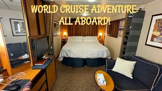 Boarding the Serenade of the Seas: Kickoff to Our World Cruise Adventure!