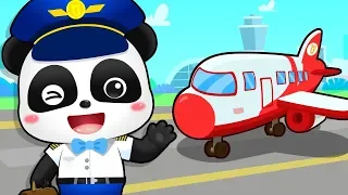 Kid Airplane Pilot | Vocation | Role playing | Police | Doctor | Baby Buses | BabyBus